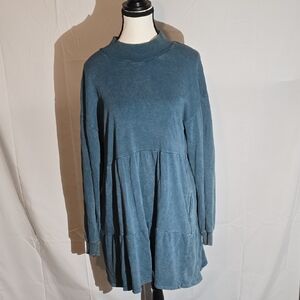 Wild Fable Teal Long Sleeve Dress.